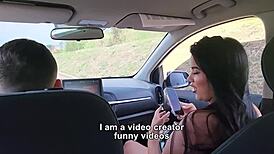 hey hot bbw wife savannah watson fucks uber driver with her huge tits bouncing