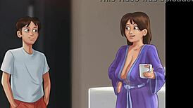 Jenny and stepmom heat up that shower sex in summer saga 🚿💦😈🔥