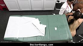 teen begs doctor to fix test results with monster cock pounding 😈🏥