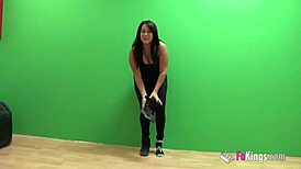 hey busty colombian you desperate to suck ride doggystyle this big cock?