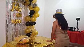 damn this classy ebony secretary's big pussy party in her whore dress rocks 😍