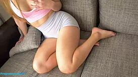 omg wife caught us early but wanted to watch cowgirl doggy cuckold action programmerswife