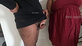 homemade handjob has her stroking cock till hot cum flashes everywhere 💦🔥