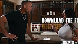 Beautiful Big Tits Milf Sarah Arabic Fucked Hard by Student Stepfather's Monster Cock