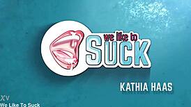 Cum Splattered Glasses On Teen Teasing POV Blowjob Facial Closeup Bathroom Kitchen Hardcore