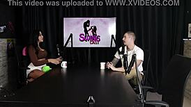 Actor Struggles But Gangbang Reverse Thrills Brazilian Swingers in Lingerie BDSM