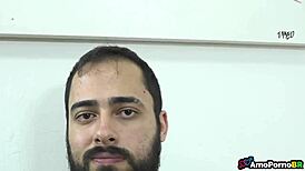 stepmom argues with stepdad then bends for anal makeup fuck