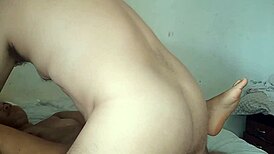 husband returns from trip craving intimate wedding thrust