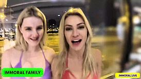 Irina Cage Stuffed by Three Cock-Crazy Guys