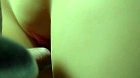 curvy latina fuck doll rubs tiny cock over her tight pink pussy homemade