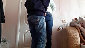 stepsis lets me cum in her mouth as thank you gift after pussy licking