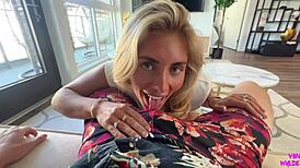 i fuck my neighbor's huge cock as british blonde ig influencer bonnie blue