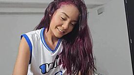 mi cuñado teaches me suck big cock for hubby 😏👅