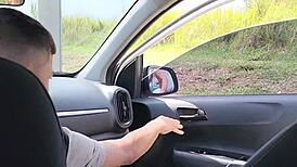 hey hot bbw wife savannah watson fucks uber driver with her huge tits bouncing