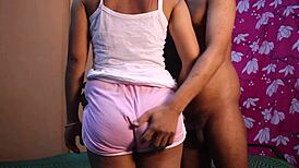 Big Tit Indian Stepsister Fucks Stepbrother While Family Outside Room