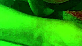 i'm drooling over this busty ebony's sloppy deepthroat bbc spit