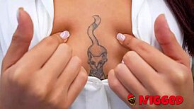 isa's begging for bareback so we pound her curvy latina ass deep and rough