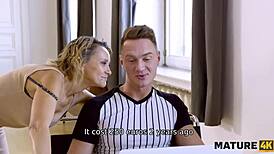 Pornstar's Emotions Explode as Repairman Nails Her with Hung Stud