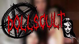 Melody cums on sissi's pretty face in homemade threesome