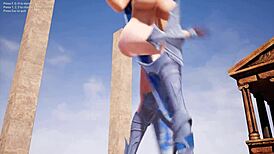 Watch Aria's Big Tits And Ass Model Dance Test Tease In Motion