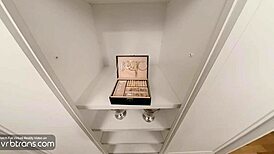 VRB Trans Busty Brunette Shemale Police Uniform Anally Fucks Monster Cock Handjob Pt 2 Brazilian Tgirl