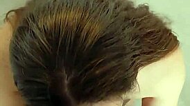 damn, cumming all over that cute latina's pretty face with her sexy big ass and natural tits bouncing