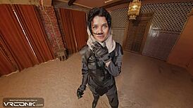 chani in dune uniform bounces on atreides huge cock vr cosplay