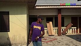 i caught chubby hairy bbw landlord fucking ebony deepthroat in public church