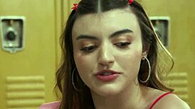 our horny college teacher gets spitroasted deep by ir couple