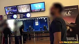 cute tanned latina brunette gets roughly fucked doggystyle by best friend in homemade video