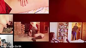 handcuffed emo college slut denies orgasm dildo rough