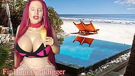 playing this extreme addiction game with my big tits mistress joi