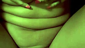 Daddy Stuffing Tight Amateur Pussy with Monster Cock Creampie