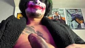 coringa bat punheta kkk olha mano tmc huge cosplay handjob vibes