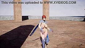 Watch Aria's Big Tits And Ass Model Dance Test Tease In Motion