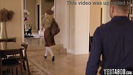 Ever seen a girl scout teen's tight ass stretched in anal threesome with milf leader and hung stud?