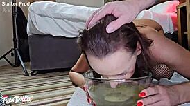 Joana's Rough Anal Gapes with Pee Gulps Rimjobs and Cum Swallows