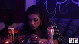 Gia Derza Visits Fortune Teller Darcie Dolce for Intense Pussy Licking and Fingering Worship