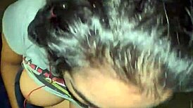 she gets busted facial cumshot on tits during homework