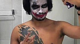 coringa bat punheta kkk olha mano tmc huge cosplay handjob vibes