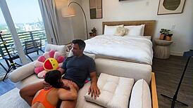 Richard and Hailey caught cheating! Max fucks Huney!