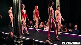 Vixen Runway Model Bella Spark Devours Christian's Thick Cock