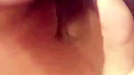 Crossdressing tgirl takes massive BBC pounding hard