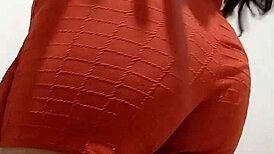 I bounce on huge dildo front and back screaming when orgasm hits hard!