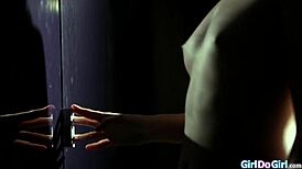 Domineering Milf Boss Makes Young Blonde Lick Pussy