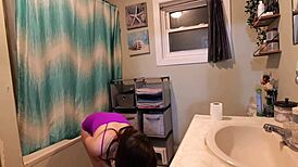 stepdad tricked me into risky fuck blowjob double cum