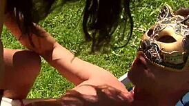 I ride this dude's cock hard craving his cumshot deep in my tgurl ass