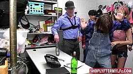 Jordan Maxx Hosts Four Cock Office Hootenanny at Work