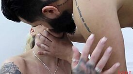 Petite blonde brazilian rides monster cock deepthroat anal shaved pink pussy cowgirl