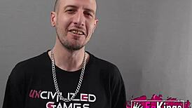 Vanesa Merino desperately rides old daddies hard